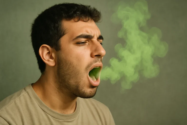 bad breath image